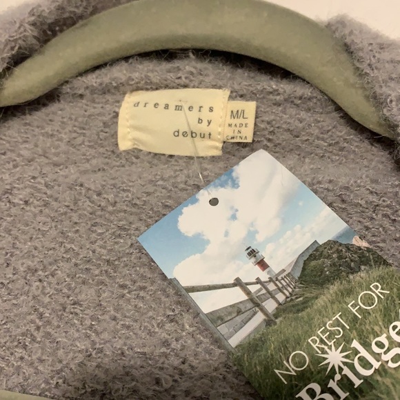 Dreamers by debut gray cardigan - Picture 4 of 4